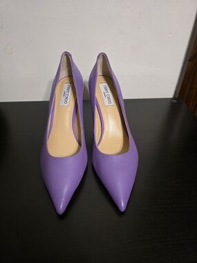 Jimmy Choo Violet Pointed-Toe Pumps